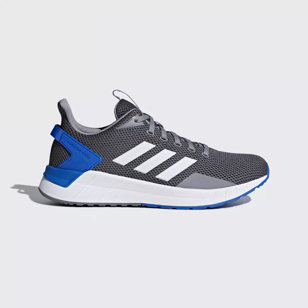 Adidas Questar Ride Tenis Para Correr Grises Para Hombre (MX-30255)